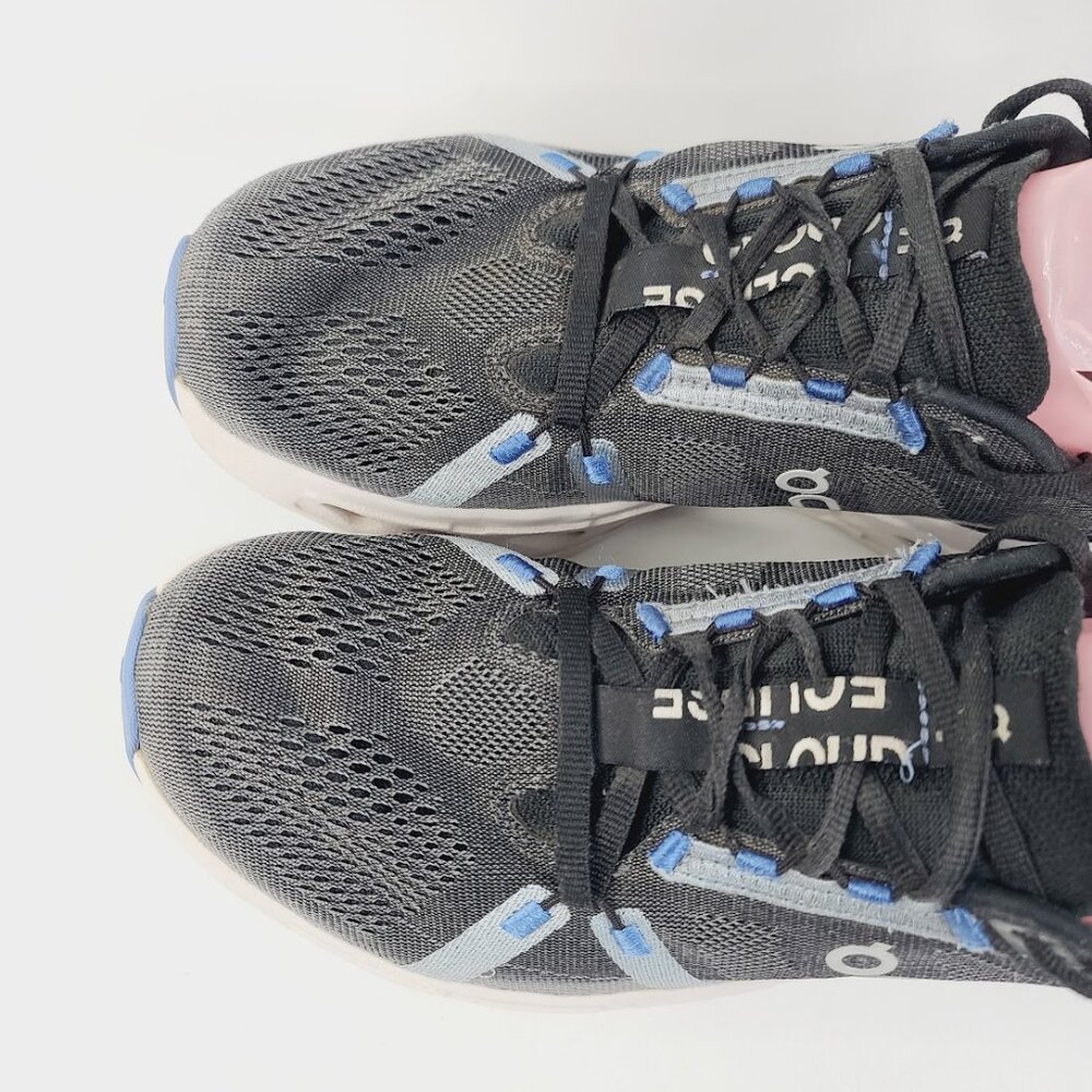 On Run Women's Black Frost Cloudeclipse Mesh Athl… - image 3